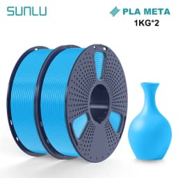 SUNLU 2KG 3D AntiString PLA/PLA Meta/High Speed PLA Filament 1.75mm 1KG/Roll 3D Printer Neatly Wound 3D Filament for 3D Printer
