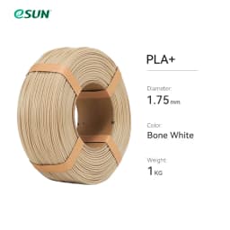 ESUN PLA+ 3D Filament 1.75MM 1KG Fast Printing PLA Plus for Bambu Lab 3D Printer Filament Without Spool PLA+ for 3D Printers
