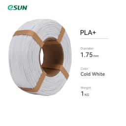 ESUN PLA+ 3D Filament 1.75MM 1KG Fast Printing PLA Plus for Bambu Lab 3D Printer Filament Without Spool PLA+ for 3D Printers