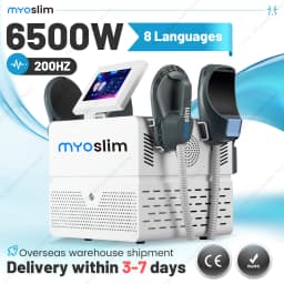 15 Tes 6500W New Upgrade Slimming EMS Machine EMS Myoslim RF Nova Body Sculpting Pelvic Muscle Stimulator Salon