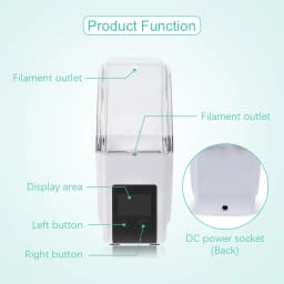 SUNLU S1+ 3D Filament Drying Box Fila-Dryer Drying Filament Storage Box Keeping Filament Dry Holder For 3D Printing Fast Heating