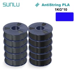 SUNLU 10KG APLA/PLA Meta/High Speed PLA/PLA MATTE Filamnet 1.75mm 10Roll 1KG Neatly Wound 3D Printer Filament for 3D Printer