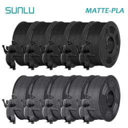 SUNLU 10KG APLA/PLA Meta/High Speed PLA/PLA MATTE Filamnet 1.75mm 10Roll 1KG Neatly Wound 3D Printer Filament for 3D Printer