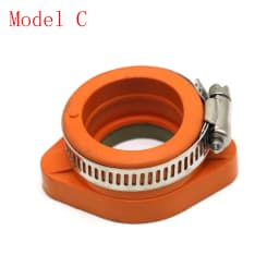 Alconstar-Motorcycle Pit Dirt Bike Carburetor Adapter Intake Mainfold Pipe For MIKUNI VM24 PWK 21 24 26 28 30 32 34mm PE28