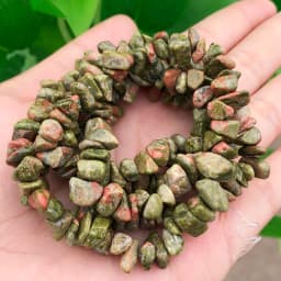 3-8mm Natural Irregular Red Garnet Stone Beads Gravel Chips Loose Spacer Beads for Jewelry Making DIY Earring Necklace Accessory
