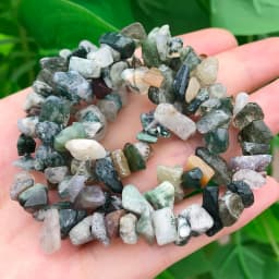 3-8mm Natural Irregular Red Garnet Stone Beads Gravel Chips Loose Spacer Beads for Jewelry Making DIY Earring Necklace Accessory