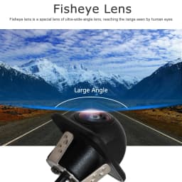 Smartour CCD Fisheye Lens Car Camera AHD 1080P Rear View Wide Angle Reversing Backup Camera HD Night Vision Auto Parking Assist