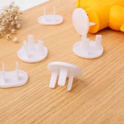 10pcs Socket Outlet Mains Plug Cover Baby Child Safety Protector Anti Electric Shock Child Plug Guard Safe Lock Home Accessorie