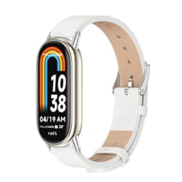 Band Strap for Xiaomi Mi Band 10 11 9 8 7 6 5 Leather Wristband For Miband 6 Global Version Bracelet for Mi Band 8 9 10 Correa