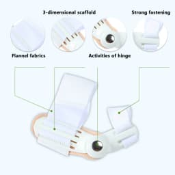 2Pcs Hallux Valgus Corrector Bunions For Toes Corrector Foot Finger Separator Toe Separator Foot Care Haluksy Bunion Corrector