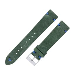 Suede Watch Straps 18mm 20mm Hand Stitched Beige Green Blue Suede Leather Watch Bands For Man Woman Quick Release Watch Bracelet