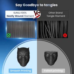 JAYO Updgrade 2.0 PLA+ 3D Filament 1.75mm PLA Plus 3D Printer Filament Neatly Wound 3D Filament PLA For FDM 3D Printer 5 Rolls