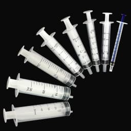 1ml 2.5ml 3ml 5ml 10ml 20ml 30ml 50ml 10Pcs Disposable Syringe Pet No Sterile Feeder Needle Glue Disposable Syringe