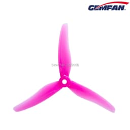8 Pcs/ 4 Pairs Gemfan 51433 5 Inch 3 Blade/ Tri-Blade Propeller Props CW CCW Brushless Motor FPV Propeller for FPV Racing Drone