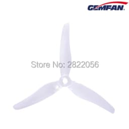 8 Pcs/ 4 Pairs Gemfan 51433 5 Inch 3 Blade/ Tri-Blade Propeller Props CW CCW Brushless Motor FPV Propeller for FPV Racing Drone