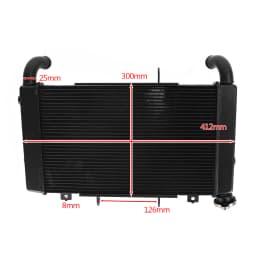 Artudatech Aluminum Radiator Cooler Cooling for HONDA CB CBR 650 R 650R 2018-2023
