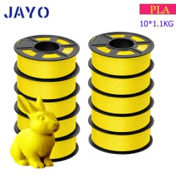 JAYO 3D Filament PLA 8Rolls 10Rolls 175mm 3D Printing No Bubbles No Drawing Smooth Multiple Colors Optional 11kg For 3D Printing