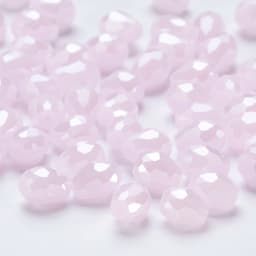 6x8mm Austria Faceted Teardrop Glass Beads AB Color Waterdrop Crystal Beads Loose Spacer Beads for Jewelry Making DIY Bracelet