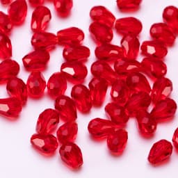 6x8mm Austria Faceted Teardrop Glass Beads AB Color Waterdrop Crystal Beads Loose Spacer Beads for Jewelry Making DIY Bracelet
