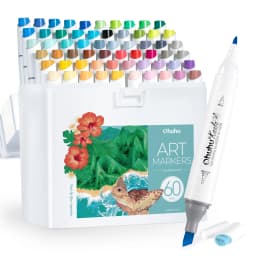 Ohuhu Kaala Marker Pen Set Color Markers Alcohol Art Markers Refillable Dual Tips Sketching Drawing Manga School Art Supplies