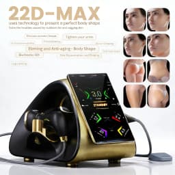 The Most Popular 22D MAX HIFU Beauty Equipment Machine for Facial Tightening Slimming And Fat Reduction Latest Model