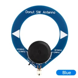 Mini Circle Antenna AM MW/SW Looping Antenna 4MHz-24MHz/500kHz-2000kHz/10k-180MHz Donut Medium Short Wave Antenna for Radio