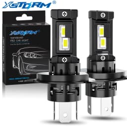 XSTORM H1 H4 H7 LED Headlight Bulb Canbus No Error 6000K 7535 CSP for Car Headlamp Auto Diode Lamps Turbo Led 12V Automobile