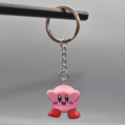 Anime 12 Models Super Cute Kawaii Kirby Figures Keychain Portable Popular Models Anime Perfect Child Gift Toys