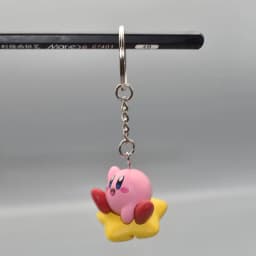 Anime 12 Models Super Cute Kawaii Kirby Figures Keychain Portable Popular Models Anime Perfect Child Gift Toys