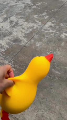 Jumbo Squishy Yellow Duck Fidgets Toys Cute Goose Squeezes Animals Vent Toys Adults Decompression Stretch Toy Friends Best Gift