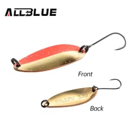 ALLBLUE Pure Spoon 3.5g Metal Bait Fishing Lure for Stream Area Trout Material Spinner Freshwater Fishing Tackle Gear