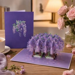 Premium 3D Pop Up Flower Bouquet Card Mothers Day Gift Valentines Day Anniversary Birthday Greeting Cards Thank You Wishes Gifts