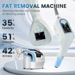 Portable RF Equipment Slimming Machine Ultrasonic Cellulite Wrinkle Removal Face Lift 2 Handles Ultra 360 Fat Reducing Machine