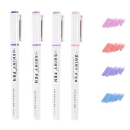 Sparkly Highlighters Versatile Highlighter Sparkly Markers Safe Odorless Cute Safe Markers For Notes Drawings Diaries Calendars