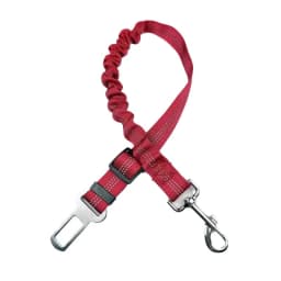 1PCS High Grade Dog Car Safety Belt Dog Safety Belt with Damping Belt and Reflective Line Adjustable Length Suitable Any Dog