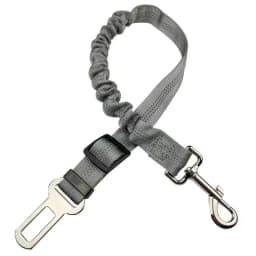 1PCS High Grade Dog Car Safety Belt Dog Safety Belt with Damping Belt and Reflective Line Adjustable Length Suitable Any Dog