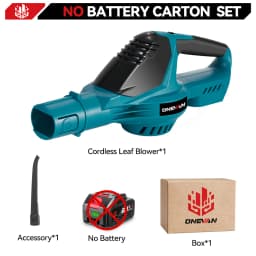 5500W Brushless Electric Air Blower 46000RPM Cordless Efficient Leaf Snow Dust Blowing Powerful Tool For Makita 18V Battery Pin