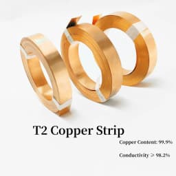 99.99% Pure Copper 5 Meter High Purity T2 Copper Strip Strap For 18650 21700 Lithium Battery Connection Copper Strip Welding