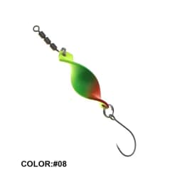 Twisted Metal Trout Fishing Spoon Lures Jigging Baits 2.8g 4g Artificial Spinner Hard Baits For Trout Bass