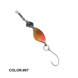 Twisted Metal Trout Fishing Spoon Lures Jigging Baits 2.8g 4g Artificial Spinner Hard Baits For Trout Bass