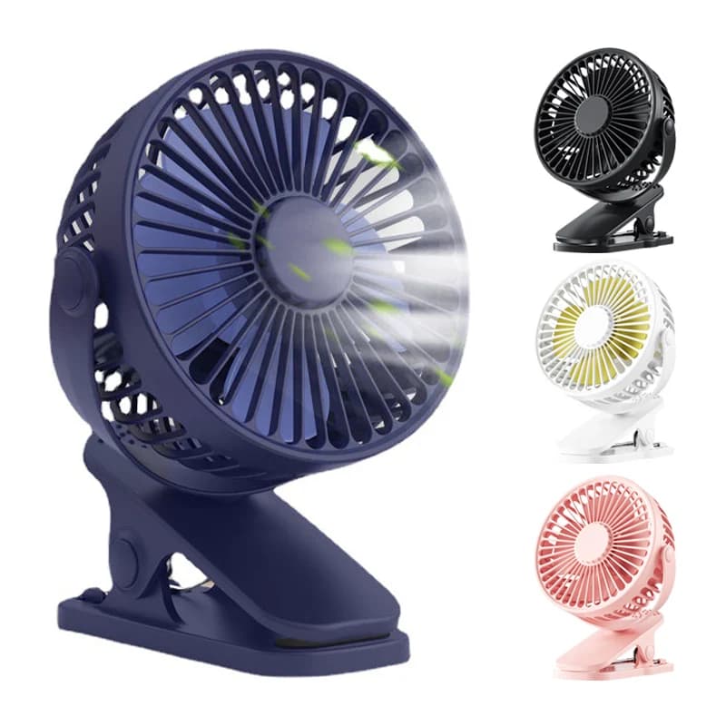 Portable Mini Hand Clip Fan USB Quiet Desktop Electric Fan High Quality Student Dormitory Small Cooling Ventilador Fan Air Coole