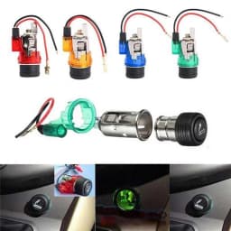 New 12V 120W High Quality Cigarette Lighter Practical Secure Durable Fashion Motorcycle Auto Boat Power Socket Out Plug for Car