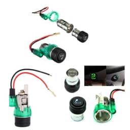 New 12V 120W High Quality Cigarette Lighter Practical Secure Durable Fashion Motorcycle Auto Boat Power Socket Out Plug for Car
