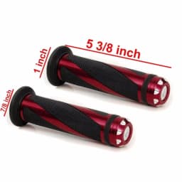 7/8'' 22MM CNC Universal Motorcycle Handlebar Grips Hand Grips For Kawasaki Honda Yamaha Suzuki Benelli Ducati Aprilia