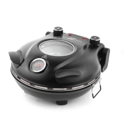 Klaif Electric Pizza Maker, 420℃, 1200 Watt, 5 Separate Temperature Levels, Flame Resistant Stone Plate 1200W 32cm