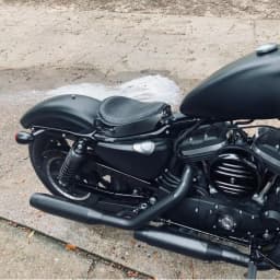 Motorcycle Retro Brown/Black Alligator Pattern Solo Seat For Honda Shadow 700 Magna For Harley Sportster Bobber Chopper Rocker