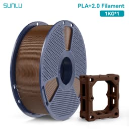 SUNLU 1KG PLA+2.0 3D Printer Filament Tougher and Stronger PLA Plus Filament 1000G/Roll 1.75mm 3D Filament Fits for FDM 3D Print