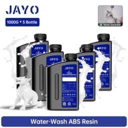 JAYO Water Washable Standard/ ABS Like Resin 3D Printer Resin 405nm UV Standard Rapid Photopolymer Resin For LCD/DLP/SLA 5Bottle