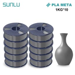 SUNLU PLA High Speed/PLA Meta 10KG 1KG/Roll 1.75mm+/-0.02MM 3D Printer Filament Lines Up Neatly Wound For FDM Printer Fast Ship