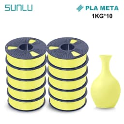 SUNLU PLA High Speed/PLA Meta 10KG 1KG/Roll 1.75mm+/-0.02MM 3D Printer Filament Lines Up Neatly Wound For FDM Printer Fast Ship